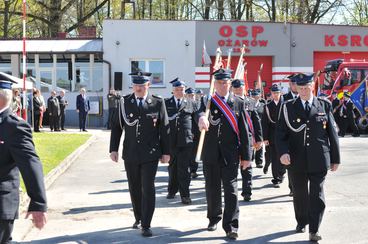 Nowy średni wóz bojowy w OSP w Ożarowie – uroczyste przekazanie i poświęcenie odbyło się w niedzielę