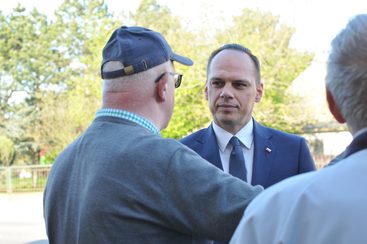 Poseł i minister spotkali się z mieszkańcami Kadłuba. Rozmawiano o przebudowie DK 45