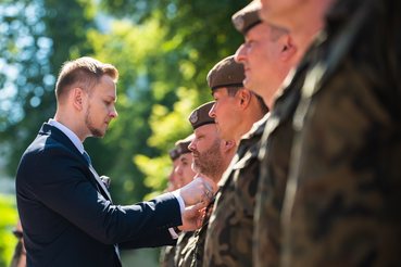 W Pajęcznie nowi żołnierze WOT-u złożyli przysięgę