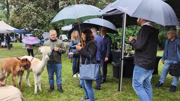 W Działoszynie odbył się piknik promujący świadczenie 800 plus