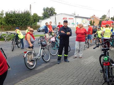 Skomlińskie stowarzyszenie po raz kolejny zorganizowało rowerowy rajd rodzinny