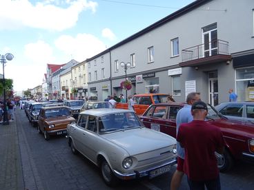 Zlot Pojazdów Zabytkowych po raz pierwszy w Wieluniu