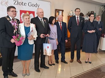 Złote i Diamentowe Gody w Gminie Wieluń