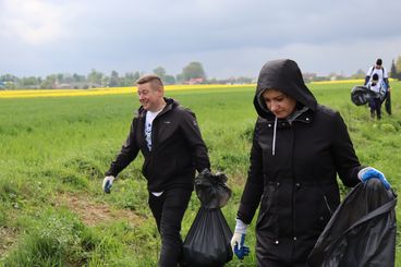 Reportaż „Operacja Czysta Rzeka w gminie Skomlin”