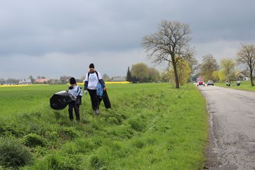 Reportaż „Operacja Czysta Rzeka w gminie Skomlin”