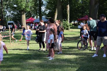 W Parku Wiejskim zorganizowano festyn „Bezpieczne wakacje w Mokrsku”
