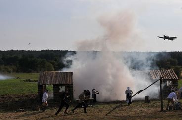 W Załęczu Wielkim w gminie Pątnów odtworzyli walkę sprzed 85 lat