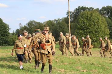 W Załęczu Wielkim w gminie Pątnów odtworzyli walkę sprzed 85 lat