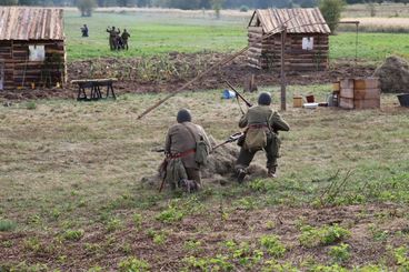 W Załęczu Wielkim w gminie Pątnów odtworzyli walkę sprzed 85 lat