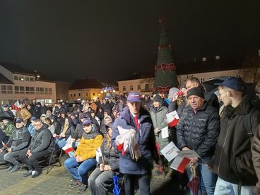 Spotkanie ze Sławomirem Mentzenem w Wieluniu