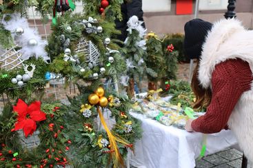 W centrum Wielunia można było poczuć świąteczną atmosferę