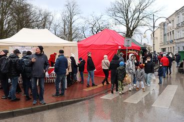 W centrum Wielunia można było poczuć świąteczną atmosferę