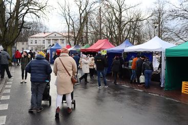 W centrum Wielunia można było poczuć świąteczną atmosferę