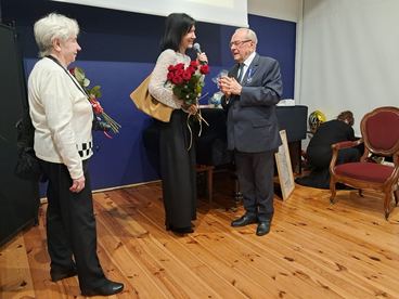 Profesor Stanisław Tadeusz Olejnik z Medalem Zasłużony dla Kultury „Gloria Artis”