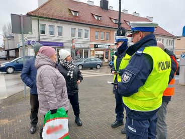 Wieluńska policja przeprowadziła działania „Niechronieni uczestnicy ruchu drogowego”